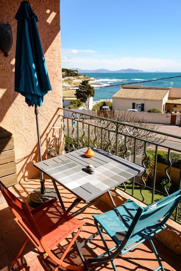 Ferienwohnung A 2 Pas De La Mer Sausset-les-Pins Exterior foto